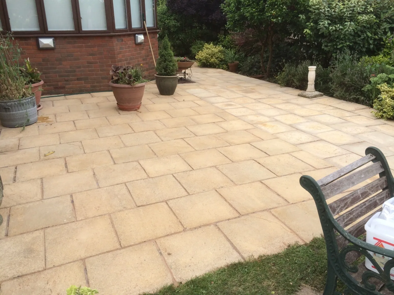 Patio Cleaning Swindon Before