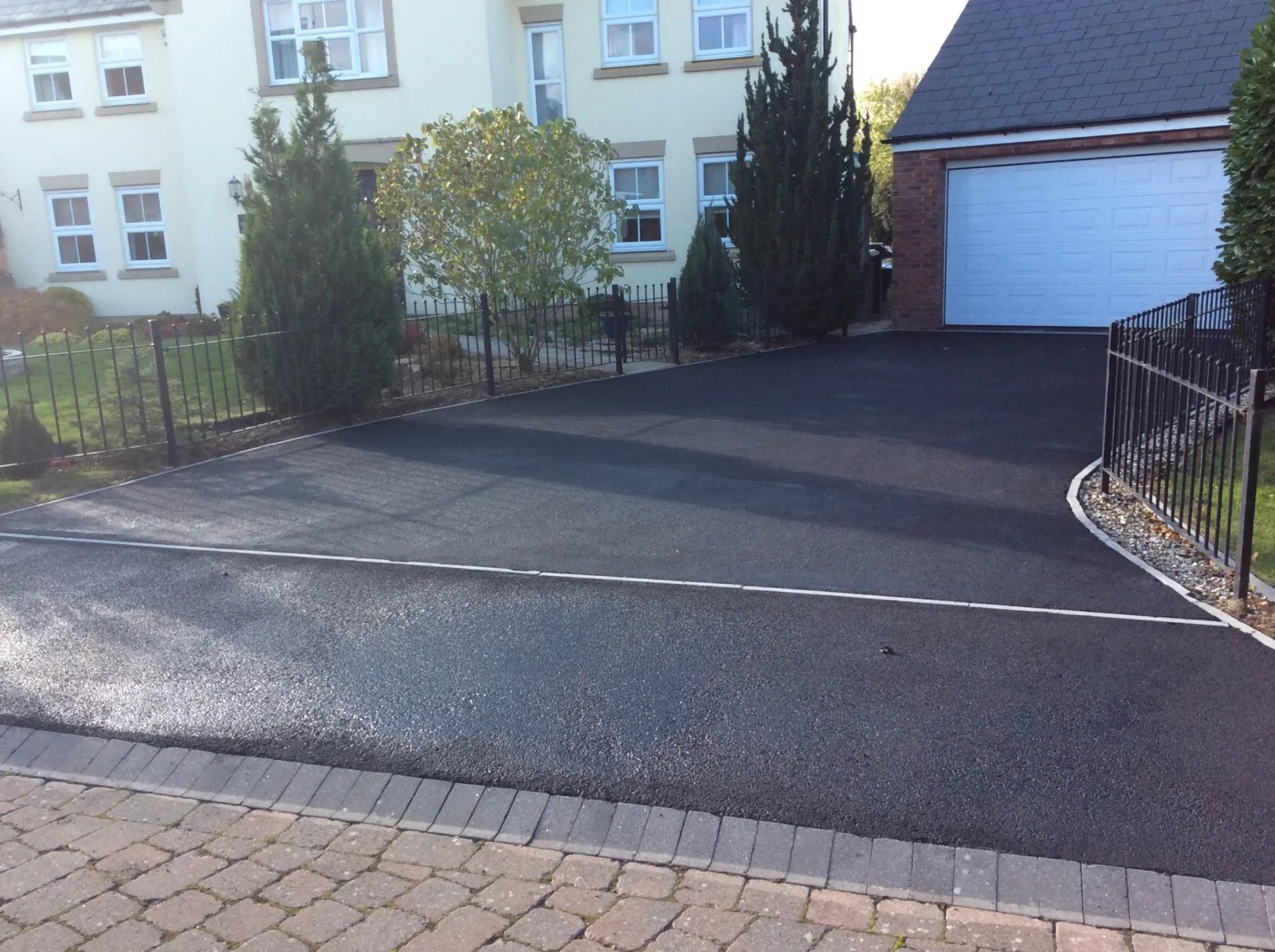 Tarmac drive after