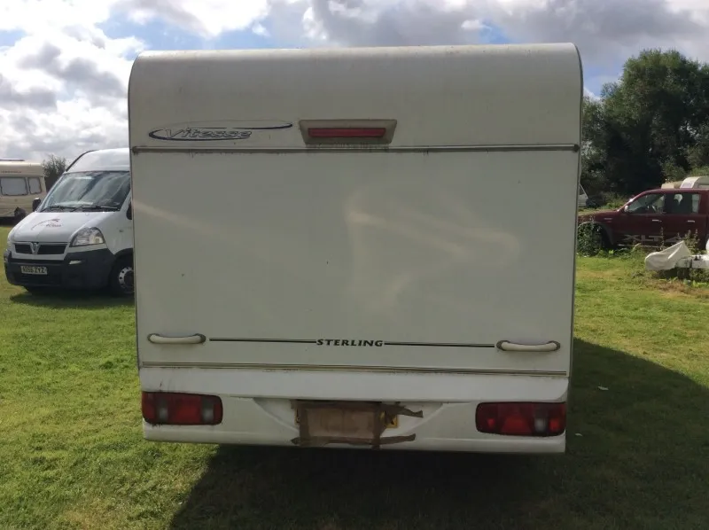 Caravan cleaning before