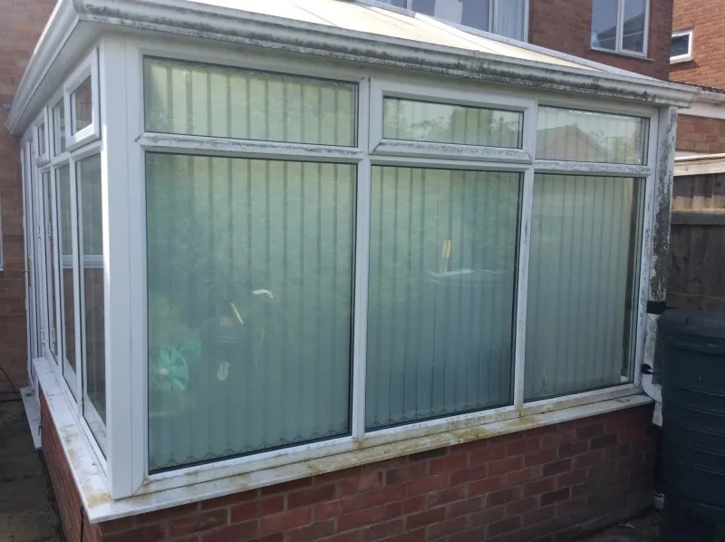 Conservatory before