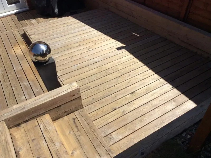 Decking after