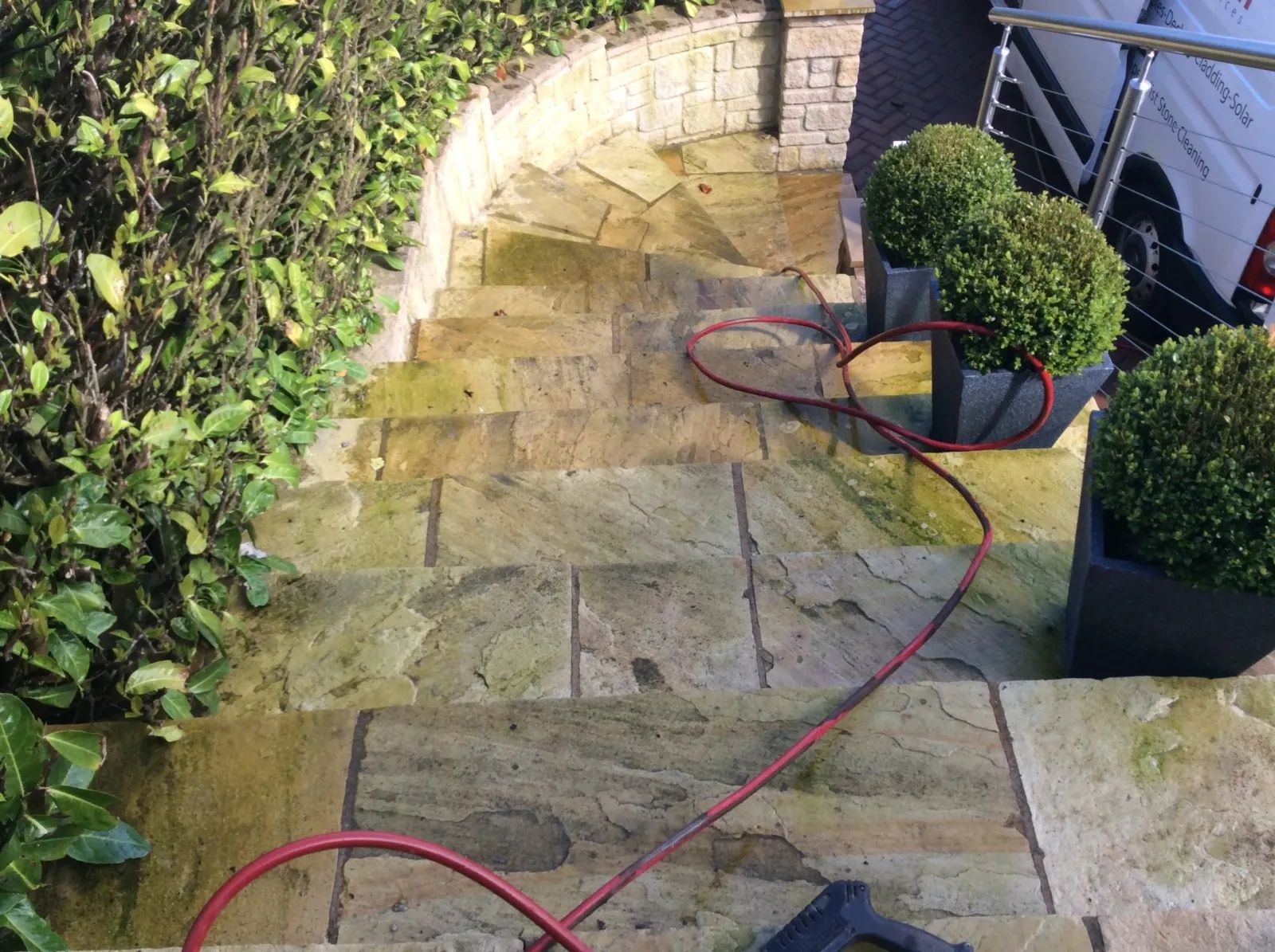 Patio Cleaning Swindon Before